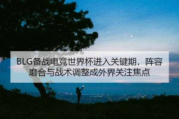 BLG备战电竞世界杯进入关键期，阵容磨合与战术调整成外界关注焦点